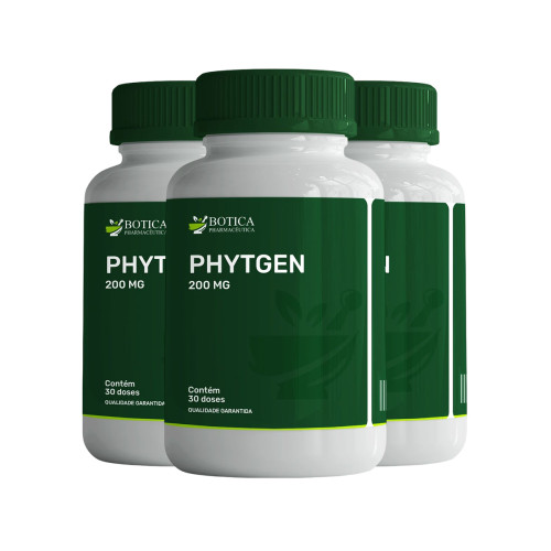 Kit 3 Phytgen 200mg – 30 cápsulas