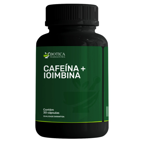 Cafeína 150mg + Ioimbina 10mg - 30 Doses