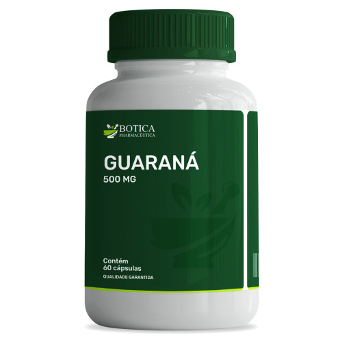 Guaraná 500mg - 60 Cápsulas